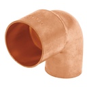 [49723] Codo de cobre, reducido, 1" x 3/4".