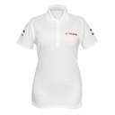 [60466] Playera t-gde tipo polo blanca. Dama.