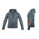 [65031] Sudadera gris para caballero talla chica.