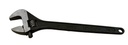 [718S] Llave ajustable 18" negra.