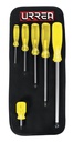[9600A] Juego desarmador punta cruz 6 pz mod 9600a.