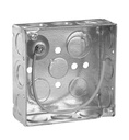 [CAJ03283] Caja cuadrado galvanizado 1 1/2" (31 milimetros ).