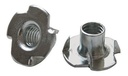 [CAS08325] Casquillo para rodaja con espiga para de madera.