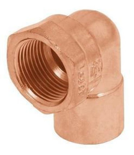 [COD08348-6] Codo (pipa) c/int. 1 1/4" cobre.