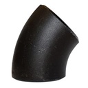 [COD08409] Codo negro 4"x 45 soldable.