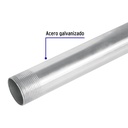 [47389] Tubo conduit galvanizado para mufa 1 1/4" tramo de 1.5 mts.
