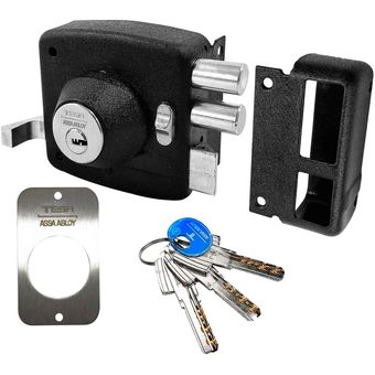 [MX86463] Cerradura derecha de sobreponer tesa modelo 1985 de alta seguridad.