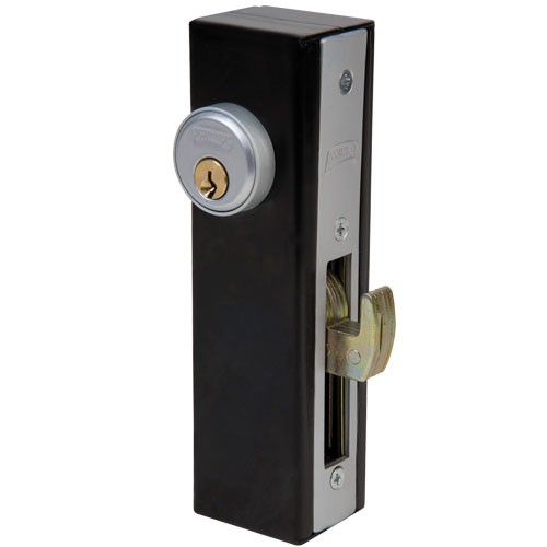 [MX475] Cerradura de aluminio para puertas corredizas acabado duranodik modelo 595.
