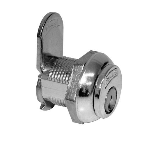 [MX12] Cerradura para mueble acabado cromo modelo 50.
