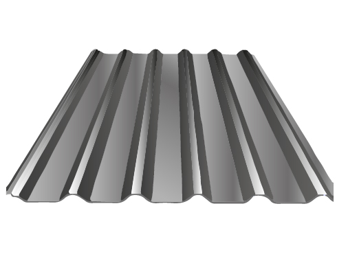 [LAR101ML] Lamina galvanizada R-101 calibre 26 por metro lineal. (vde)