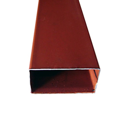 [PERR155C18] Perfil rectangular R-155 calibre 18 (1 1/2x 1/2"), 6 metros de largo.