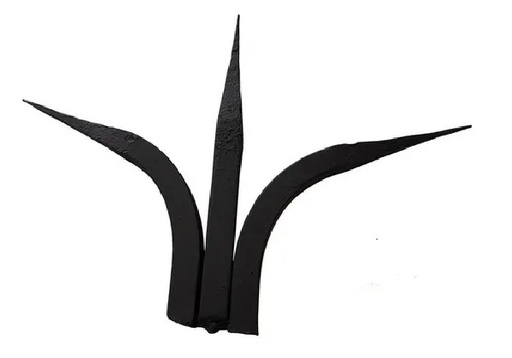 [PUF1228CM] Punta flor lisa 1/2"x28 cm.