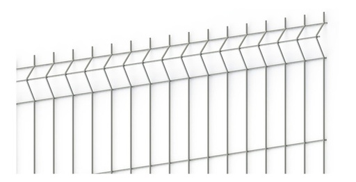 [REDBL2X250] Reja decorativa blanca calibre 6 de 2 x 2.50 mts.