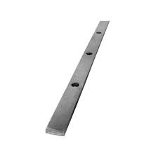 [SOLER059L] Solera perforada para redondo de 1/2" con distancia de 12 cm entre perforaciones, tramo a 3 mts.