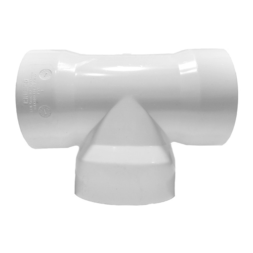 [TEPVC2S] Tee PVC 2" sanitario.