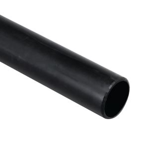 [TUNE114C4] Tubo negro de 1 1/4" cedula 40 con costura, 6 metros de largo.