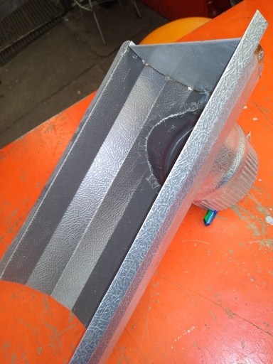 [BACA12C4] Bajada para canalon 1/2 caña 4".