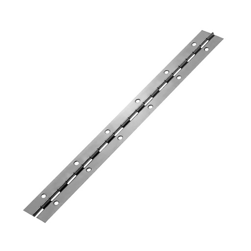 [BIPIN112244MC18] Bisagra piano negra 1 1/2x2.44mt.c-18 p1/8.