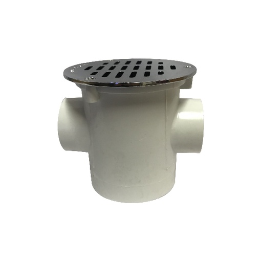 [CEPVC2S2] Cespol bote PVC 2 salidas de 2".