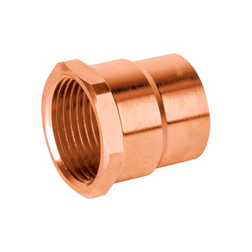 [48899] Conector de cobre cuerda interior 1 1/2".