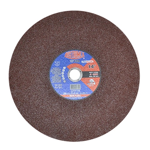 [AUS733] Disco para corte de metal de 14".