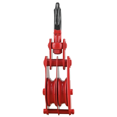 [14GARRUC053SM] Garrucha #2-4 de 4" con capacidad maxima de 200 kg para cable manila de 1/2".