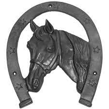 [JUHEGRDER] Herradura c/caballo gde der.