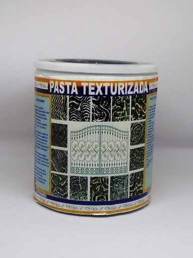 [H7003] Pasta texturisada negra.