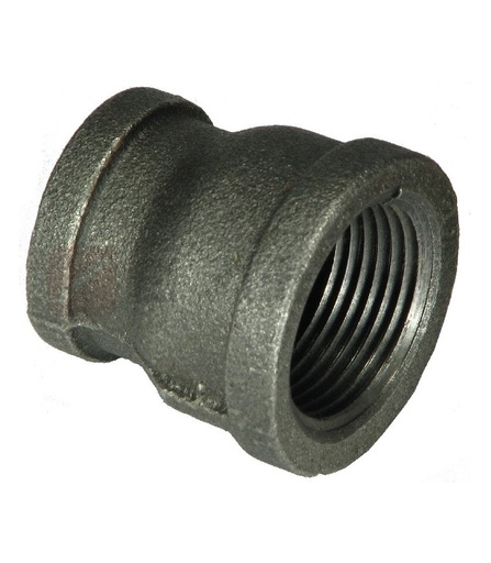 [44100030] Reducción tipo campana negra de 1 1/2" X 3/4".