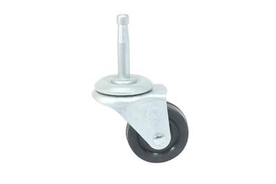 [HT411GA] Rodaja tipo rueda estandar espiga para madera galvanizado de 1 5/8".