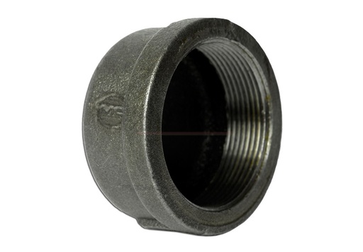 [44070010] Tapon capa negro de 1 1/4".