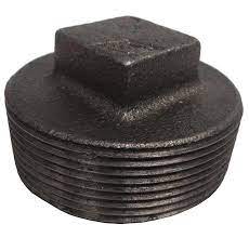 [44060012] Tapon macho negro de 1 1/2".