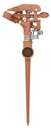 [10318] Aspersor metalico una via estaca de 11".