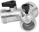 [10372] Conector "Y" de aluminio entrada de 3/4".