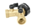 [10375] Conector "Y" fundido en laton entrada de 3/4".