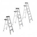 [10437] Escalera de tijera tipo III 6 peldaños y bandeja.