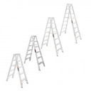 [10498] Escalera de tijera doble tipo ll 7 peldaños.
