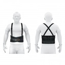 [10955] Faja con tirantes ajustable con cinturon talla chica.