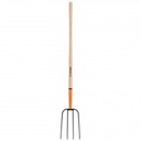 [11003] Bieldo para paja 4 dientes mango 48".