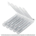 [11403] Machuelo semiconico de 3/16" x 24 cuerda gruesa.