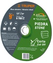 [11552] Disco para desb. Y corte piedra 9".