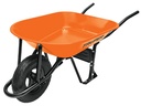 [11740] Carretilla naranja de 4.5' llanta reforzada.