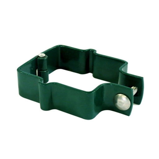 [ABR60910] Abrazadera para reja decorativa verde de 2"