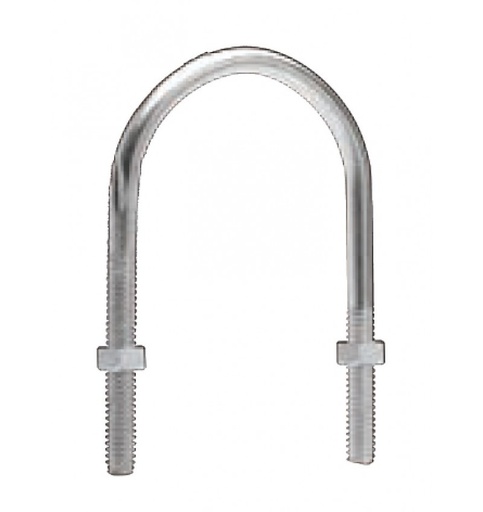 [ABR00116-1] Abrazadera roscada tipo U de 3/4"