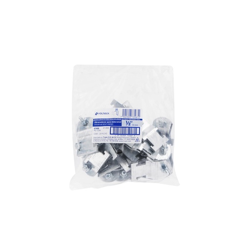 [47489] Abrazaderas para unicanal de 3/4"