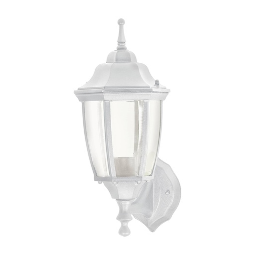 [47288] Arbotante tipo farol soportado blanco