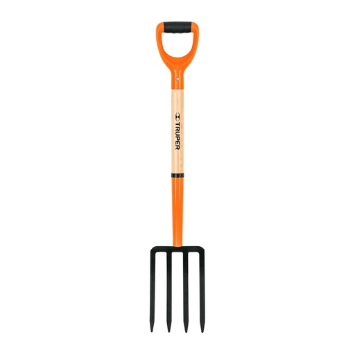 [11018] Bieldo para jardín 4 dientes con mango 29"