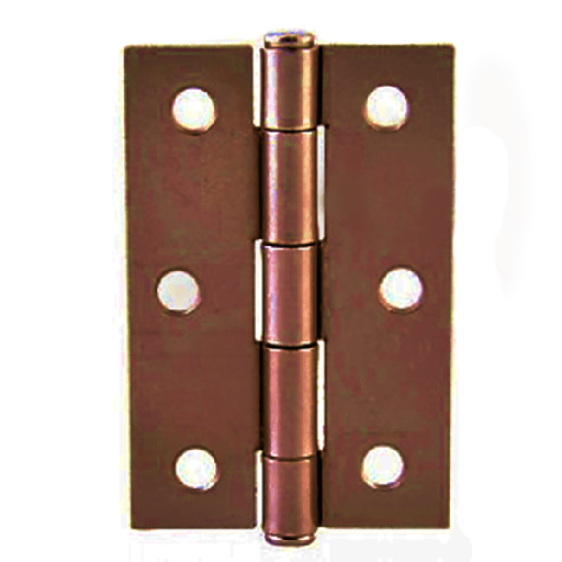 [BIS02860] Bisagra rectangular 2 1/2" bronce. Fanal