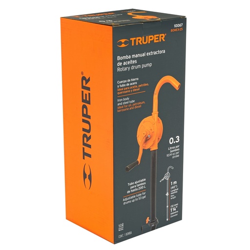 [10067] Bomba manual de extracción 25 lts