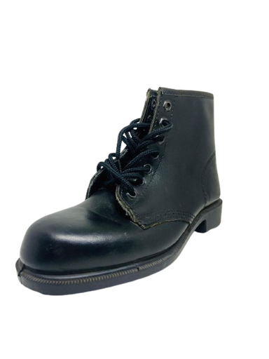 [BOT0125] Botas de piel negra sin casquillo #24